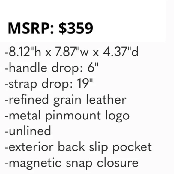 Kate Spade Small Darcy Crossbody in Seawater multi MSRP $359 brand new - Picture 7 of 7